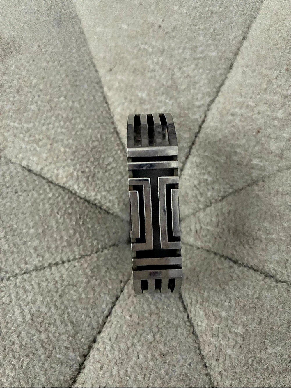 Tory Burch Silver-Tone Fitbit Bracelet